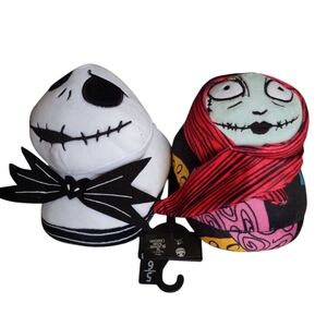 Nightmare Before Christmas Size 5/6 Plush Slippers